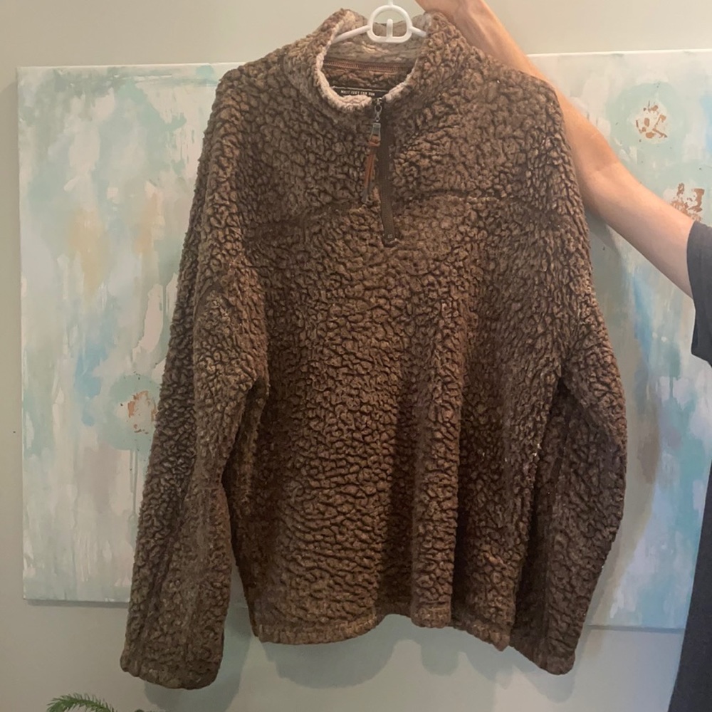 Teddy jacket size medium Hinton and Hinton